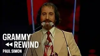Paul Simon Playfully Thanks Stevie Wonder After Album Of The Year Win In 1976 | GRAMMY Rewind
