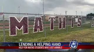 Texas orgs lending a helping hand to Mathis FFA students who lost animals