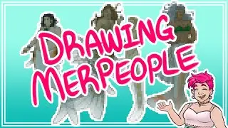 Making Merpeople for Mermay! | Speedpaint and Commentary