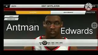 Anthony (Antman) Edwards Nba2k20 face creation 