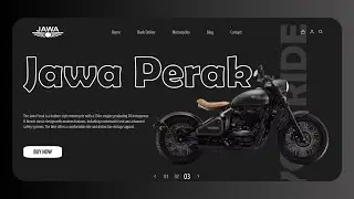 Jawa 42 Bike Website using Html Css & Js With Source code.