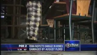 FEMA performs inspections for flood damage assistance