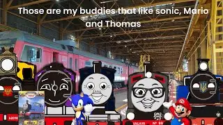 Parody: sonic, Mario and Thomas the tank engine stuff are garbage 