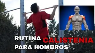 **Obtén unos HOMBROS DE ADAMANTIUM con estos 5 EJERCICIOS de CALISTENIA**