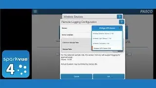 Remote Data Logging Initiation (SPARKvue)
