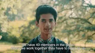 Himanshu (15, India) talks at UN about his work as child human right defender