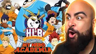 HERO LEAGUE BASEBALL?!! | My Hero Academia S5 OVA 1-2 REACTION!