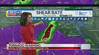 January 12, 2023 Tornado Coverage of Greensboro Tornado