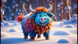 Yak Wool Goes Fluff Fluff Fluff | English Nursery Rhyme | Kids Songs | Baby Music