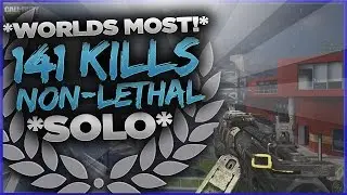 😱 *SOLO* WORLDS MOST KILLS 