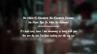 Baarish Lyrics With Translation (Half Girlfriend) | Ash King, Shashaa Tirupati