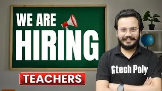 WE ARE HIRING @gtechpoly 