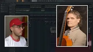 Making HARD beat from beautiful guitar song | CHILLING & SAMPLING 🦻🏻🎹​