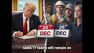 Trump Gave Federal Workers a Longer Christmas&hellip; But Not Everyone