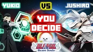 Bleach Brave Souls: Jushiro VS Yukio! Gameplay & Comparison - YOU DECIDE /w Nitrostorm