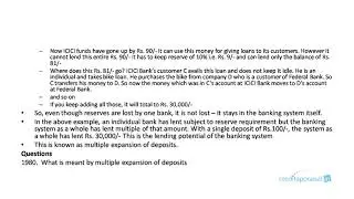 380. Multiple expansion of deposits