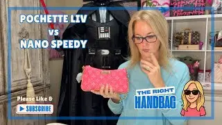 Louis Vuitton Pochette Liv vs Nano Speedy: What Fits in Both, Is One Bigger Than the other? WIMB