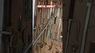 Kabal Hook Sword Mortal Kombat #blacksmith #gamer #sword #knife #short #shorts