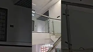 Jindal steel railing toughened glass railing Jindal railing heavy grade #ssrailing #modularrailing