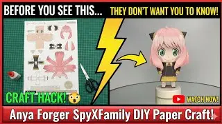 Make Your Own Anya Forger! (This Craft Is SO Simple!) ✨