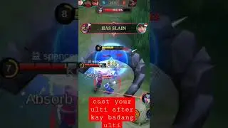COUNTER BADANG | ONE HIT DELETED | Gatotkaca gameplay | ~MLBB