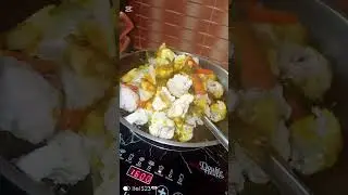 ফুল কপি আর তেলাপিয়া মাছ রান্না। #recipe #cooking #vilagelife 