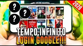 🟢OS 3 MELHORES CLOUD GAMING ILIMITADO com LOGIN GOOGLE para jogar com TEMPO INFINITO em 2026