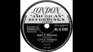 UK New Entry 1957 (166) Little Richard & His Band - Keep A Knockin'