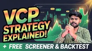 VCP STRATEGY EXPLAINED 🔥 Free VCP Screener & Backtest for Swing Trading