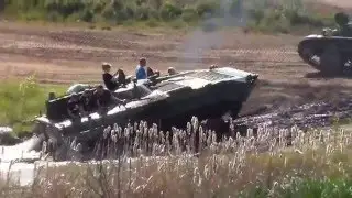 Wasserfahrt Extrem BMP im Offroadkessel Landsberg