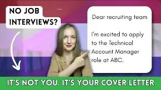 How to Write a WINNING Cover Letter For an IT Job Application In the Netherlands