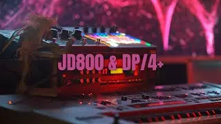 Roland JD-800 & Ensoniq DP/4+ effect processor