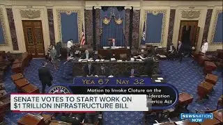 Infrastructure deal: Senate votes to start work on $1T bill