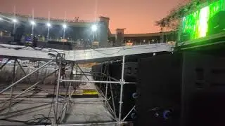 aluminum transition slope stage from 2.5m to 2m for maajabu gospel concert 20240725 #dragonstage