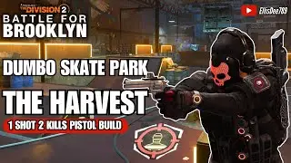 DUMBO Skate Park | SHD EXPOSED | THE HARVEST 1 Shot Pistol Build - The Division 2 DLC