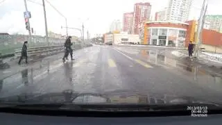 25.02.2017 ДТП у Конфитюра в Долгопрудном