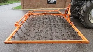 PARMITER FOLDING CHAIN HARROWS DEMO
