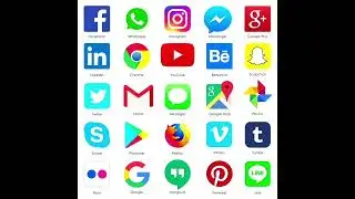 Social Media Icons #socialmedia #facebook #shorts  #twitter #maps #instagram