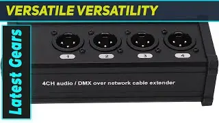 Essential 4 Channel XLR Over Ethernet Breakout