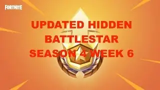 Fortnite - Updated Season 4 Week 6 Hidden Battlestar Location
