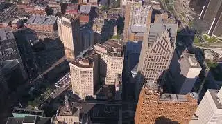 Detroit Michigan 4k, Detroit City, USA, Drone Footage, A Travel Tour UHD