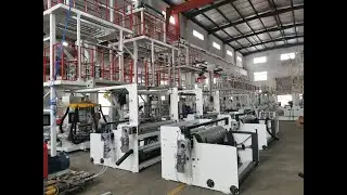 F3B ABA Film Blowing Machine with double auto winder