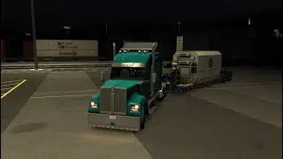 American Truck Simulator en CachyOS Kenworth W990 de Seattle a Kennewick (RTX4080 Y 7600X)
