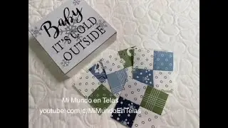 Clase #473 - Cuatro Parches - Bloque Básico - Instrucciones y Medidas - Principiantes - DIFERIDO 