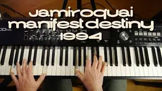 Jamiroquai 'Manifest Destiny' (1994) - piano accompaniment & chords