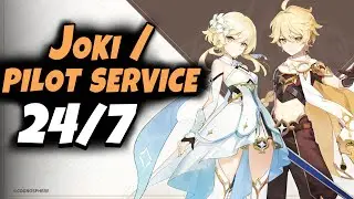 Genshin Impact Boosting /Pilot Service (Joki genshin) #vian