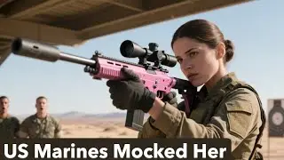 (US Marines Mocked Her Pink Rifle &mdash; Until a 6,000m Shot Silenced the Entire Range