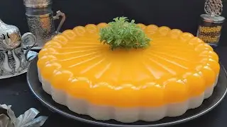 Bu Muhteşem Tatlıyı Yapmak Okadar Kolayki Mandalina Pelteli  İrmik Tatlısı 😉 Tatlı tarifleri