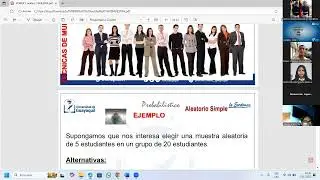 REUNI&Oacute;N DE ZOOM SOBRE U1 S3 TRABAJO GRUPAL: TAMA&Ntilde;O DE LA MUESTRA Y SU SELECCI&Oacute;N: PARTE 3