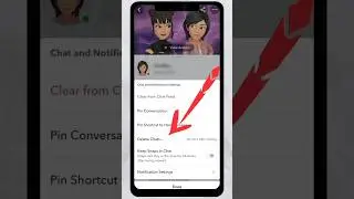 Snapchat par chat delete kaise kare 😱 How to delete snapchat chats | #shorts